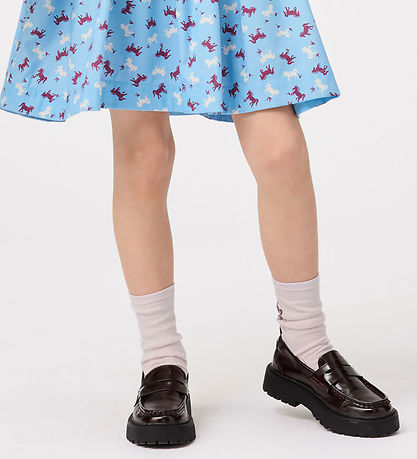 Molo Strømper - 2-pak - Nomi - Charlotte Pink/Blå Molo Strømper - 2-pak - Nomi - Charlotte Pink/Blå