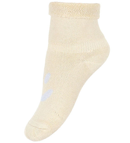 Molo Strømper - Bambus - 2-pak - Nodda - Skywriting/Beige