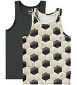 Molo Undertrøjer - Jayden - 2-pak - Football Black Molo Undertrøjer - Jayden - 2-pak - Football Black