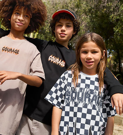 Molo T-shirt - Rodney - Courage Check Molo T-shirt - Rodney - Courage Check