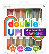 Ooly Farver - 6 stk - Double Up Crayon Ooly Farver - 6 stk - Double Up Crayon