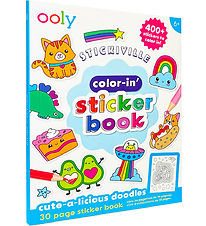 Ooly Klistermærkebog - Color-in - Cute-A-Licious Doodles Ooly Klistermærkebog - Color-in - Cute-A-Licious Doodles