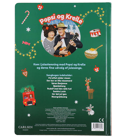 Forlaget Carlsen Bog - Popsi Og Krelles Julesange Forlaget Carlsen Bog - Popsi Og Krelles Julesange