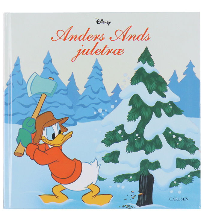 Carlsen Disney Anders Ands Juletræ Bog - 21x21 cm