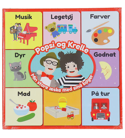 Forlaget Carlsen Bog - Popsi Og Krelle - Min Store Æske m. Små B Forlaget Carlsen Bog - Popsi Og Krelle - Min Store Æske m. Små B