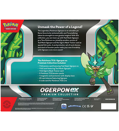 Pokémon Samlekort - Ogerpon ex - Premium Collection Pokémon Samlekort - Ogerpon ex - Premium Collection
