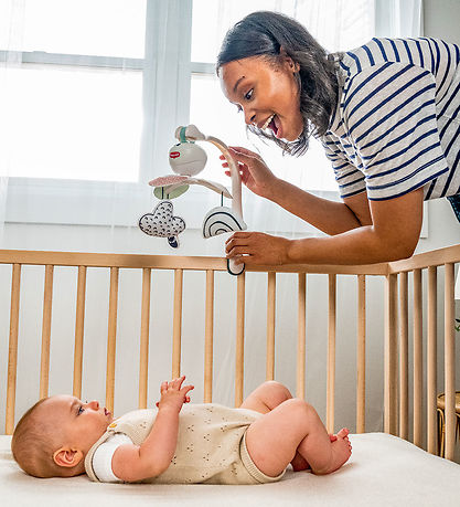 Tiny Love Musikuro - Take Along Mobile - Sort/Hvid Tiny Love Musikuro - Take Along Mobile - Sort/Hvid