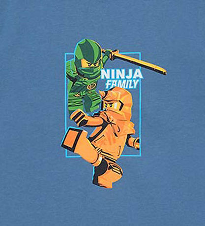 LEGO® Ninjago Nattøj - LWAris 703 - Blue m. Print LEGO® Ninjago Nattøj - LWAris 703 - Blue m. Print