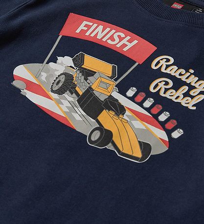 LEGO® Wear Sweatshirt - LWScout 709 - Dark Navy m. Print LEGO® Wear Sweatshirt - LWScout 709 - Dark Navy m. Print