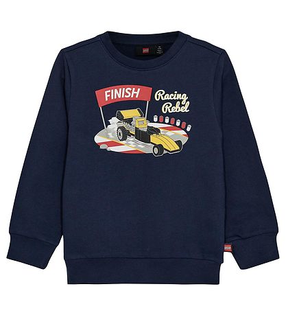 LEGO® Wear Sweatshirt - LWScout 709 - Dark Navy m. Print LEGO® Wear Sweatshirt - LWScout 709 - Dark Navy m. Print