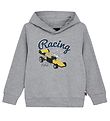 LEGO® Wear Hættetrøje - LWScout 708 - Grey Melange m. Print LEGO® Wear Hættetrøje - LWScout 708 - Grey Melange m. Print