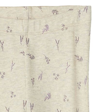 Name It Leggings - NmfDabua - Peyote Melange/Small Flower