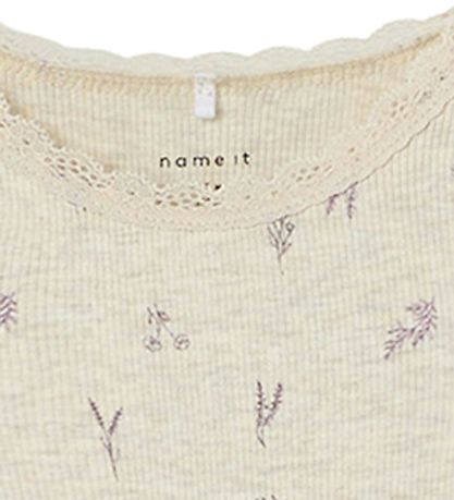 Name It Body L/Æ - NbfDabua - Peyote Melange/Small Flower