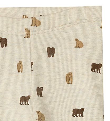 Name It Leggings - NbmDabu - Peyote Melange/BEAR Name It Leggings - NbmDabu - Peyote Melange/BEAR