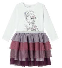 Name It Kjole - NmfOkanna - Disney Frost - Bright White m. Print Name It Kjole - NmfOkanna - Disney Frost - Bright White m. Print