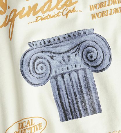 Jack & Jones Bluse - JorGreenpoint - Buttercream/VOLUME