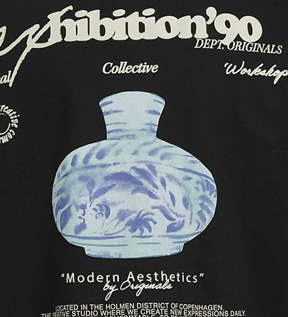 Jack & Jones Bluse - JorGreenpoint - Black/VOLUME Jack & Jones Bluse - JorGreenpoint - Black/VOLUME