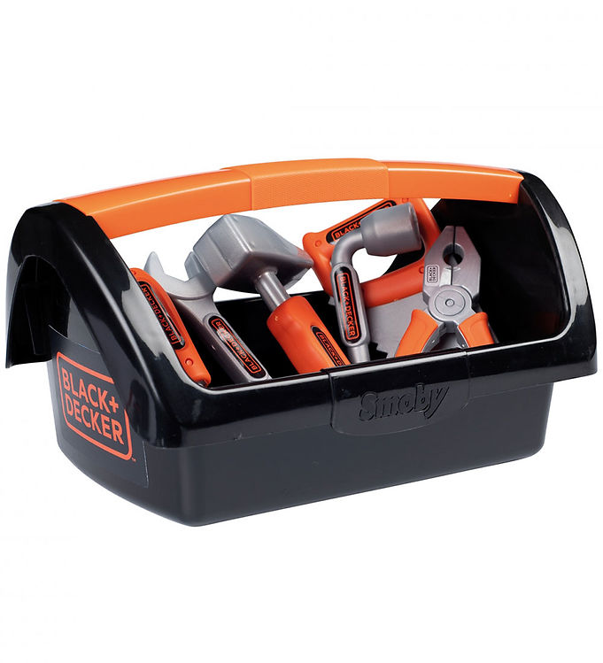 Black & Decker Legetøj - Værktøjskasse - 6 Dele