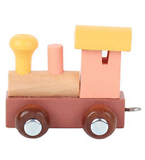 Kinder and Kids Lokomotiv til Navnetog - Peach Kinder and Kids Lokomotiv til Navnetog - Peach