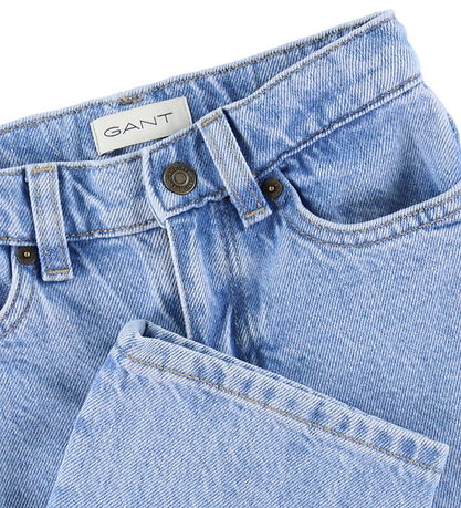 GANT Jeans - Relaxed Fit - Light Blue