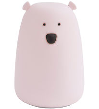 Rabbit & Friends Lampe - Bjørn - 10,7x16 cm - Rosa Rabbit & Friends Lampe - Bjørn - 10,7x16 cm - Rosa
