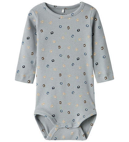 Name It Bodysuit L/Æ - NbmTumas - Rib - Quarry