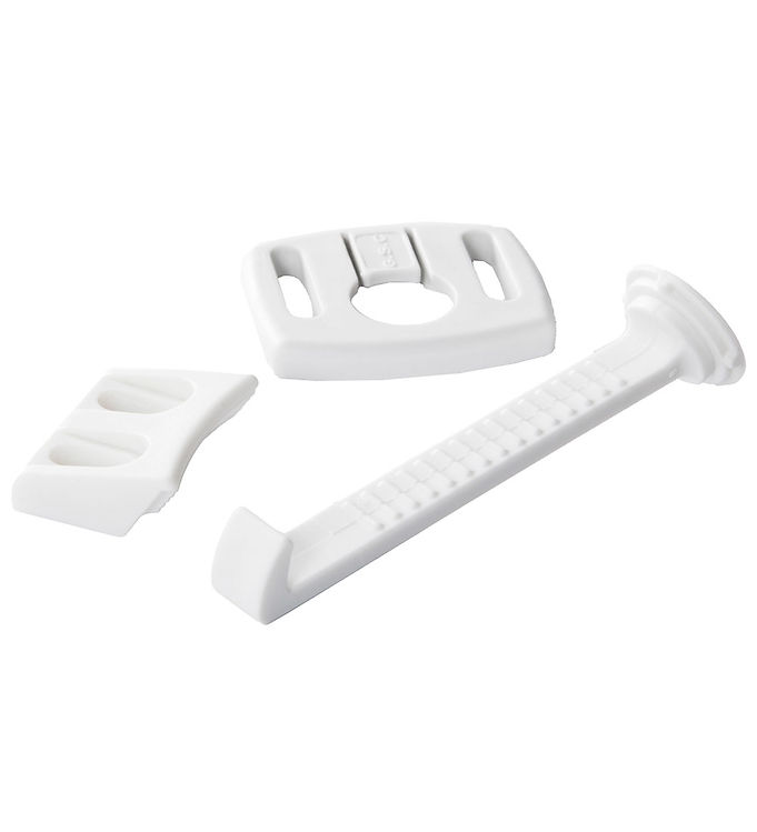 Jippies Skuffelås - 4 stk. - Hvid