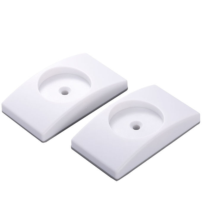 Jippies Vægbeskyttere Til Sikkerhedsgitter - 2 stk. - Hvid