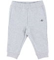 GANT Sweatpants - Shield - Light Grey Melange GANT Sweatpants - Shield - Light Grey Melange