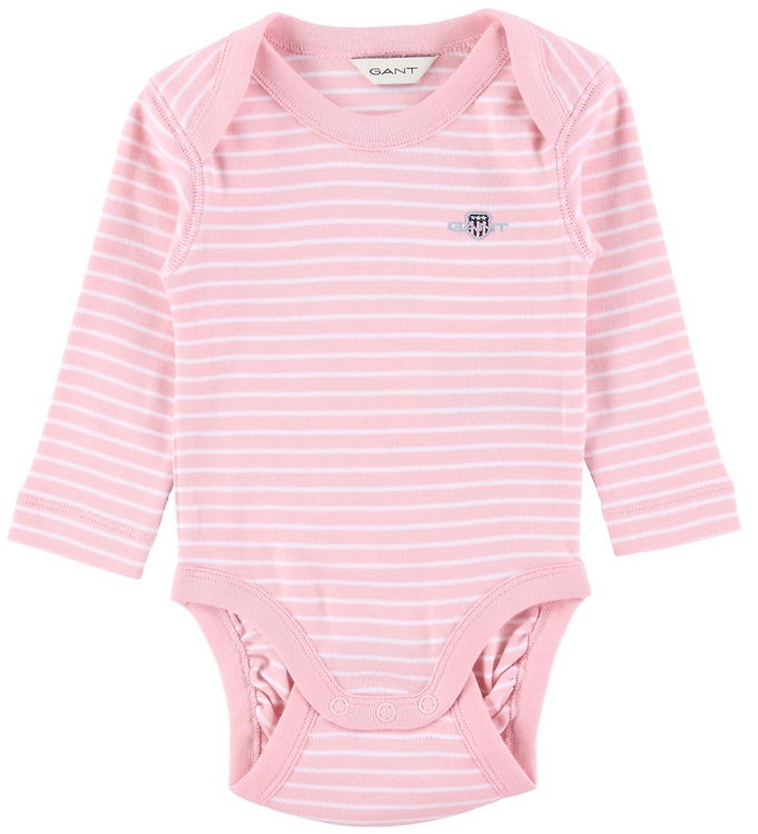 GANT Body l/æ - Shield Striped - Blushing Pink