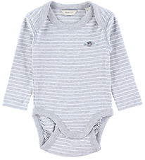GANT Body l/æ - Shield Striped - Light Grey Melange GANT Body l/æ - Shield Striped - Light Grey Melange