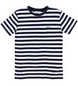 GANT T-Shirt - Striped Shield - Evening Blue GANT T-Shirt - Striped Shield - Evening Blue