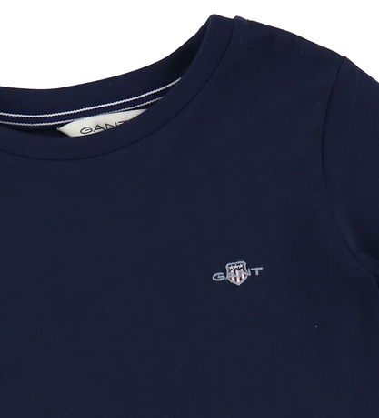 GANT T-Shirt - Shield - Evening Blue GANT T-Shirt - Shield - Evening Blue