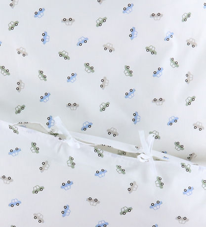 Nørgaard Madsens Sengetøj - Voksen - Hvid m. Biler Nørgaard Madsens Sengetøj - Voksen - Hvid m. Biler