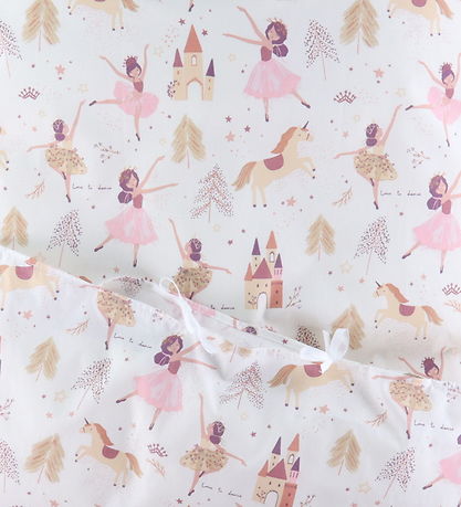 Nørgaard Madsens Sengetøj - Voksen - Hvid m. Balletdanser