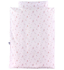 Nørgaard Madsens Sengetøj - Baby - Rosa m. Enhjørning og Slot Nørgaard Madsens Sengetøj - Baby - Rosa m. Enhjørning og Slot