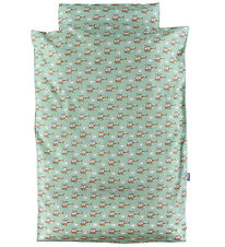 Nørgaard Madsens Sengetøj - Baby - Grøn m. Hellikopter Nørgaard Madsens Sengetøj - Baby - Grøn m. Hellikopter