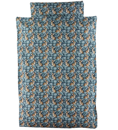 Nørgaard Madsens Sengetøj - Baby - Kaniner og Blade Nørgaard Madsens Sengetøj - Baby - Kaniner og Blade