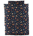 Nørgaard Madsens Sengetøj - Baby - Navy m. Skovens Dyr Nørgaard Madsens Sengetøj - Baby - Navy m. Skovens Dyr