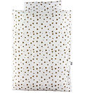 Nørgaard Madsens Bedding - Baby - White w. Flowers