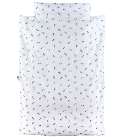 Nørgaard Madsens Sengetøj - Baby - Hvid m. Biler Nørgaard Madsens Sengetøj - Baby - Hvid m. Biler