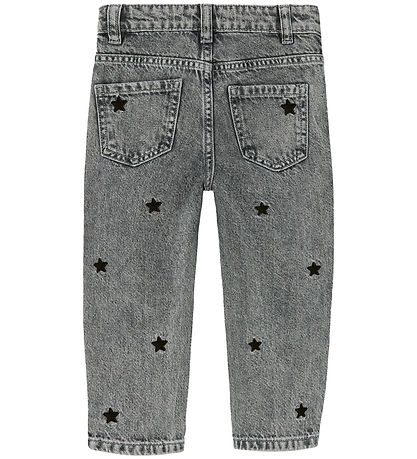 Name It Jeans - NmfBella Mamma - Medium+ Grey Gallaefni/Stjörnur Name It Jeans - NmfBella Mamma - Medium+ Grey Gallaefni/Stjörnur