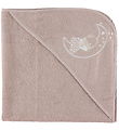 Nørgaard Madsens Babyhåndklæde - 100x100 cm - Beige m. Bamse Nørgaard Madsens Babyhåndklæde - 100x100 cm - Beige m. Bamse