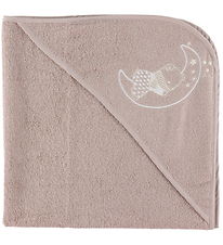 Nørgaard Madsens Babyhåndklæde - 100x100 cm - Beige m. Bamse Nørgaard Madsens Babyhåndklæde - 100x100 cm - Beige m. Bamse