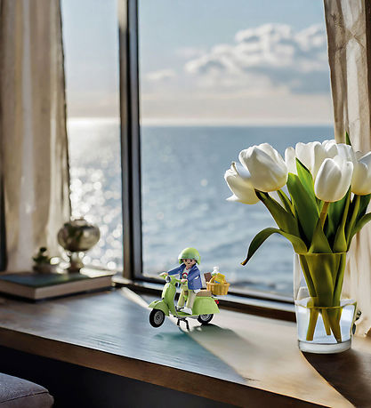 Playmobil Vespa - 1969 Vespa 150 Grøn - 71621 - 20 Dele Playmobil Vespa - 1969 Vespa 150 Grøn - 71621 - 20 Dele