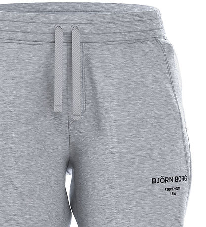 Pantalon de Jogging Björn Borg - Château Essential 1 - Light Gre Pantalon de Jogging Björn Borg - Château Essential 1 - Light Gre