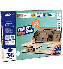 Crateit Kreasæt - Crateit Town - Træ - Pakeringsområde - 36 Dele Crateit Kreasæt - Crateit Town - Træ - Pakeringsområde - 36 Dele