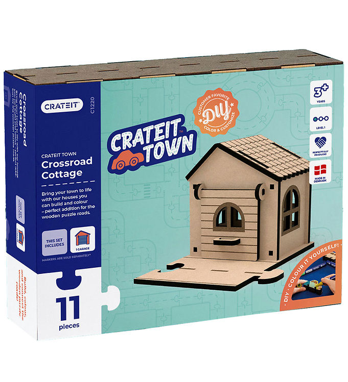 Crateit Kreasæt - Crateit Town - Træ - Crossroad Cottage - 11 De