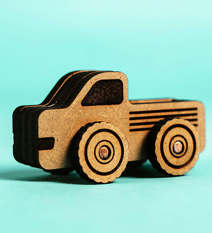 Crateit Kreasæt - Crateit Town - Træ - Thunder Truck