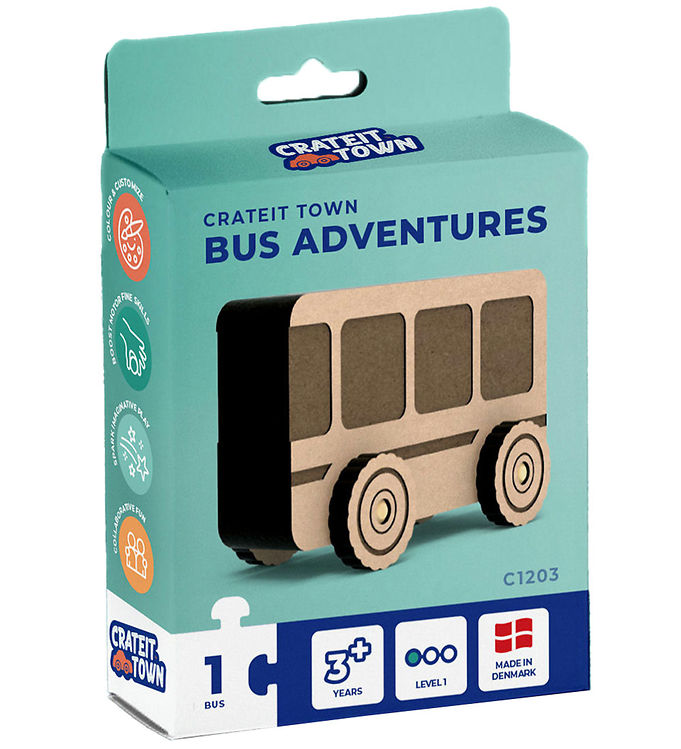 Crateit Kreasæt - Crateit Town - Træ - Bus Adventures